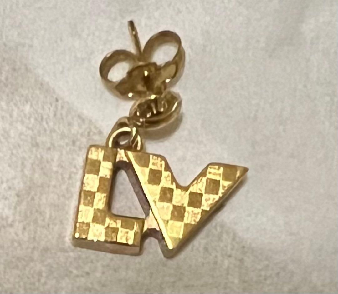 本日限定　ピアス　ルイヴィトン LOUIS VUITTON　片耳　高級感