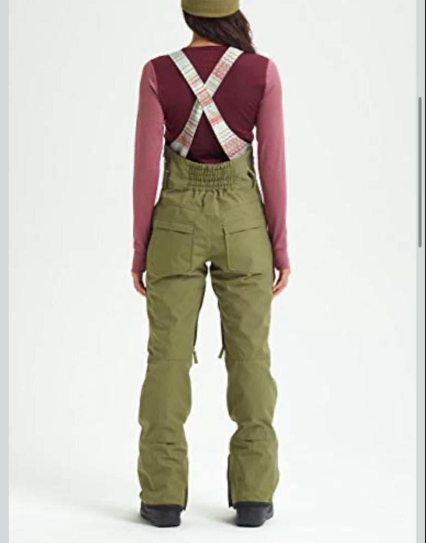 かたつむり、バートン(BURTON) オリーブグリーン オーバーオール
