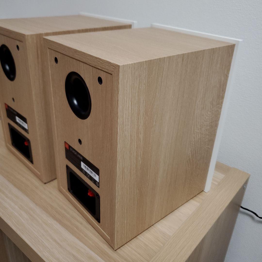 【開封のみ未使用】JBL STAGE 240B White/Latte
