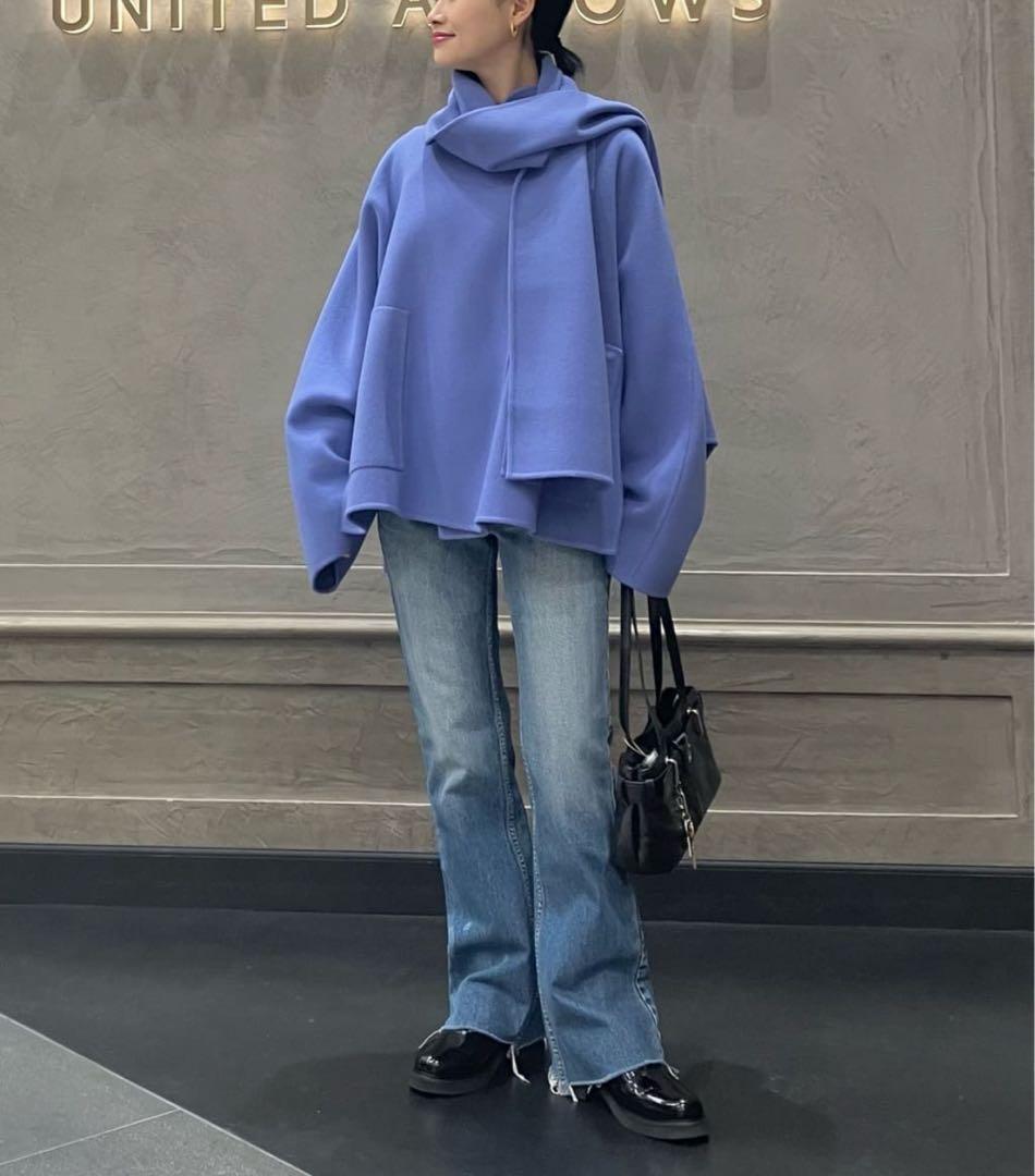 ライラック36 新品未使用　イウエンマトフ　リバーコート