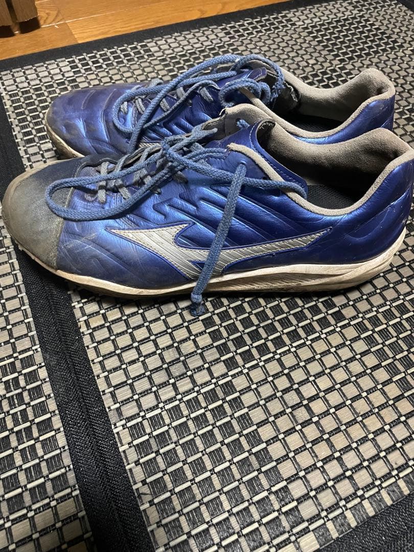 中日キャンプ　選手実使用　ミズノスパイク　MIZUNO