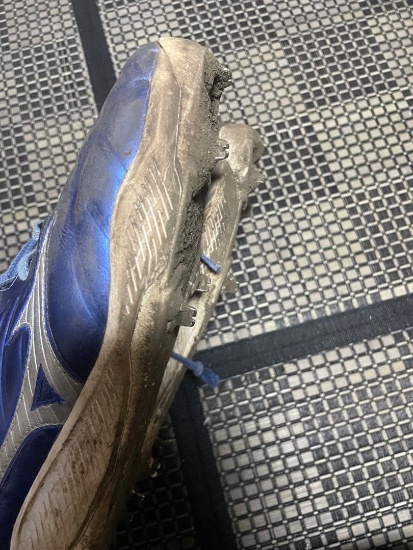 中日キャンプ　選手実使用　ミズノスパイク　MIZUNO