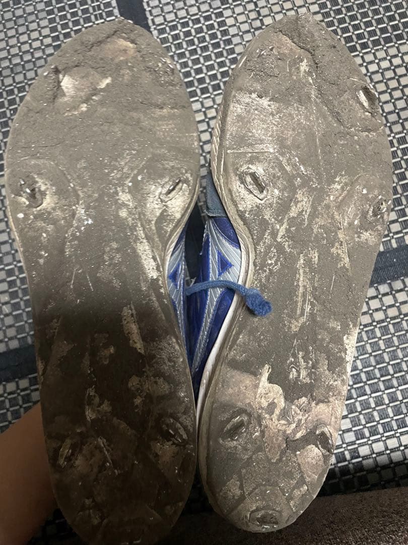 中日キャンプ　選手実使用　ミズノスパイク　MIZUNO