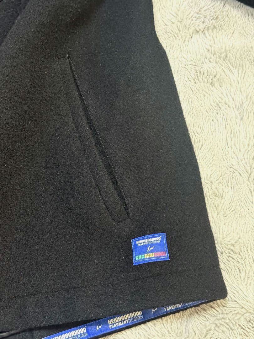 に*ん様 【希少/美品】ネイバーフッド フラグメント コラボ ダッフルコート　藤