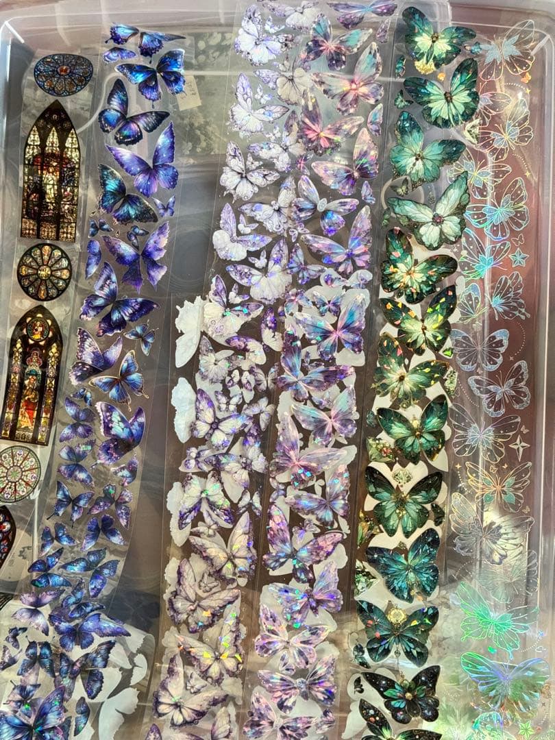 海外マステ 装飾 人物 背景 AI 色々 まとめ売りセット おまけ付き