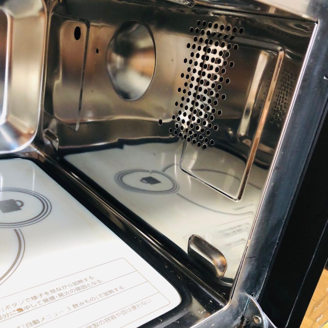 ツインバード　センサー付フラットオーブンレンジ　　DR-E857 2021年製