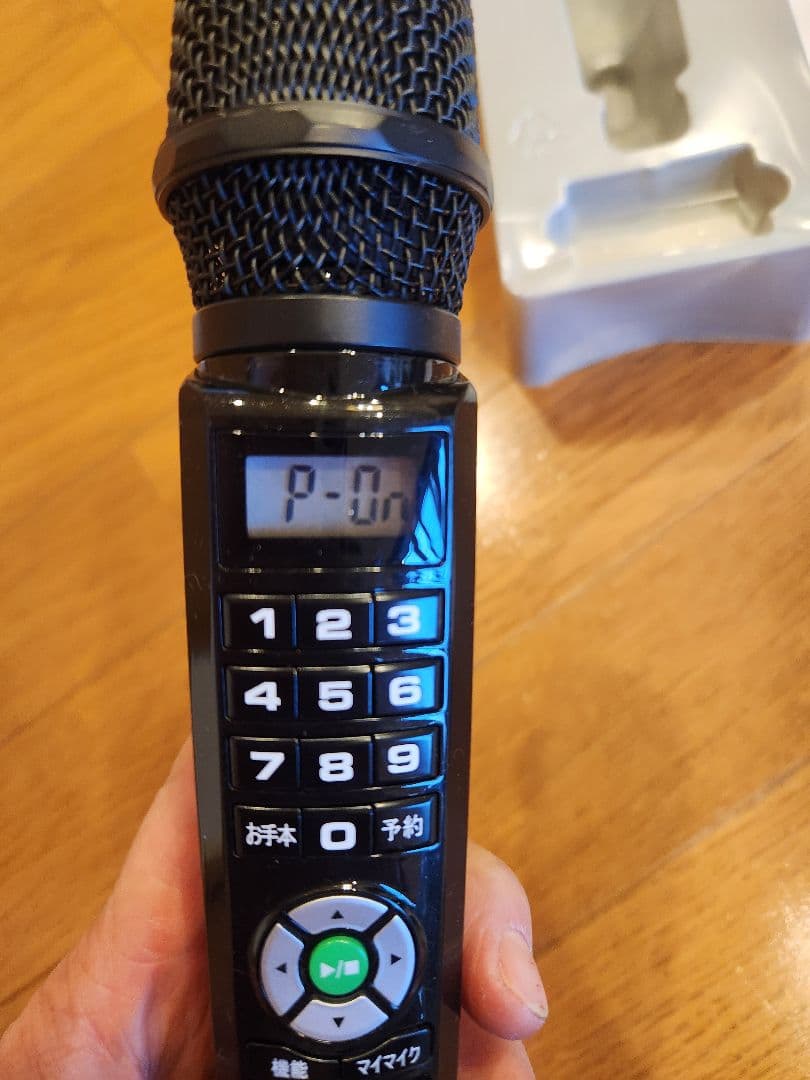 お家カラオケ オンステージ PK120WT ペアマイク付　チップ付