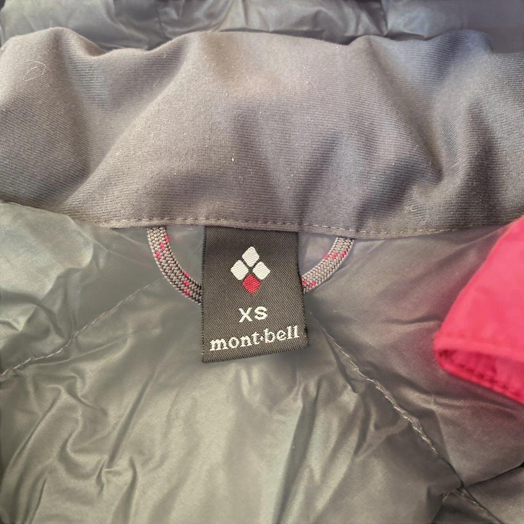 00s montbell 短丈 キルティング アルパインダウンパーカ teck