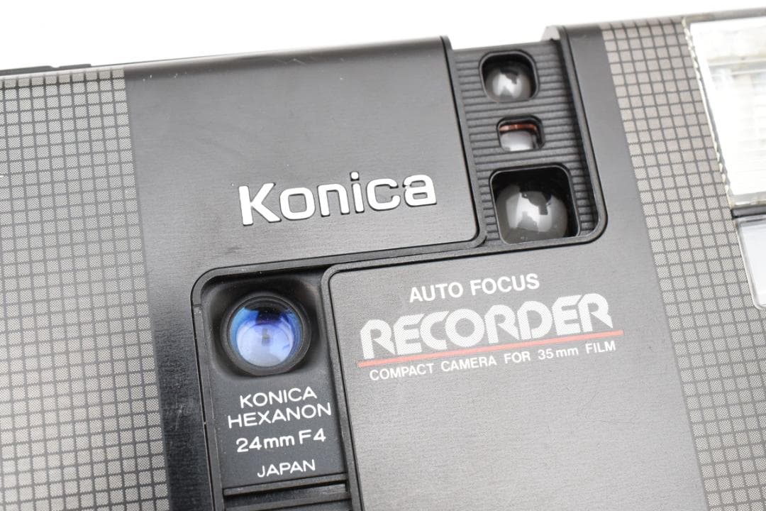 コニカ Konica Recorder レコーダー ブラック フィルムカメラ