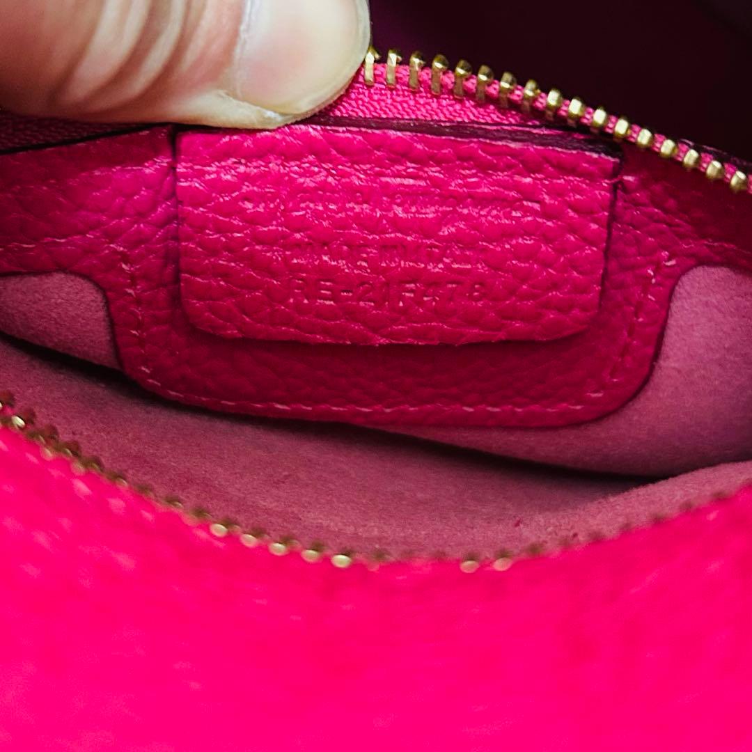 超美品 Ferragamo フェラガモ ガンチーニ エイミー ハンドバッグ