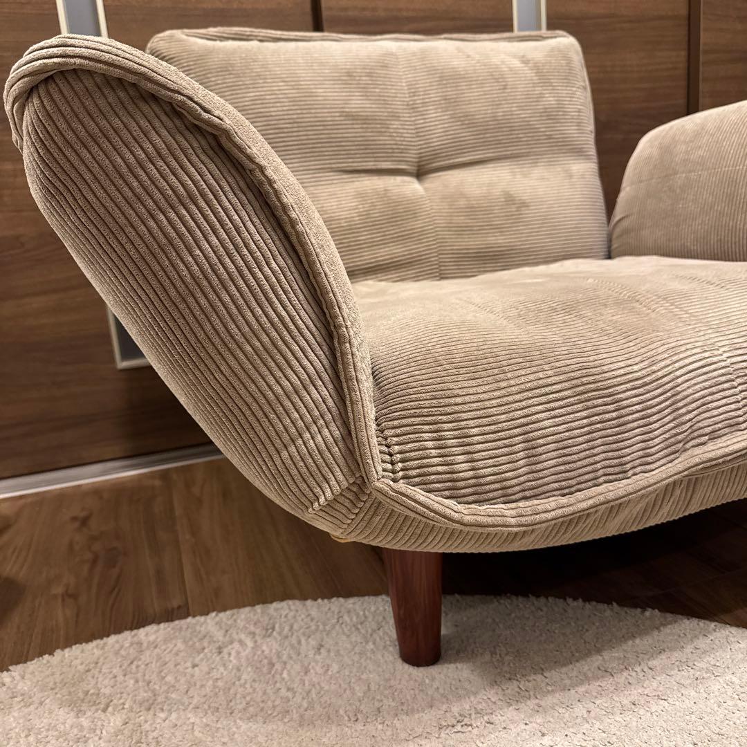 日本製リクライニングカウチソファ Coroli コロリ ヴィンテージシリーズ