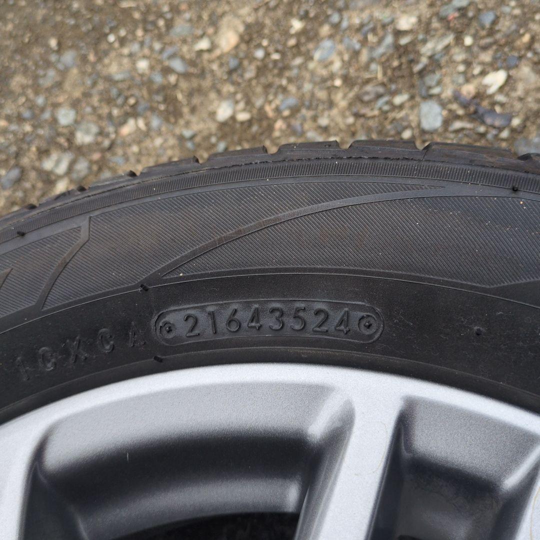 15インチ シルバー ホイールタイヤセット