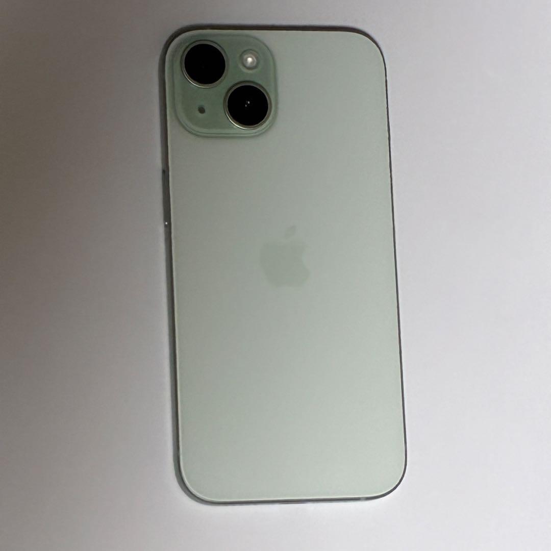 Apple iPhone 15 ミントグリーン 本体 128GB