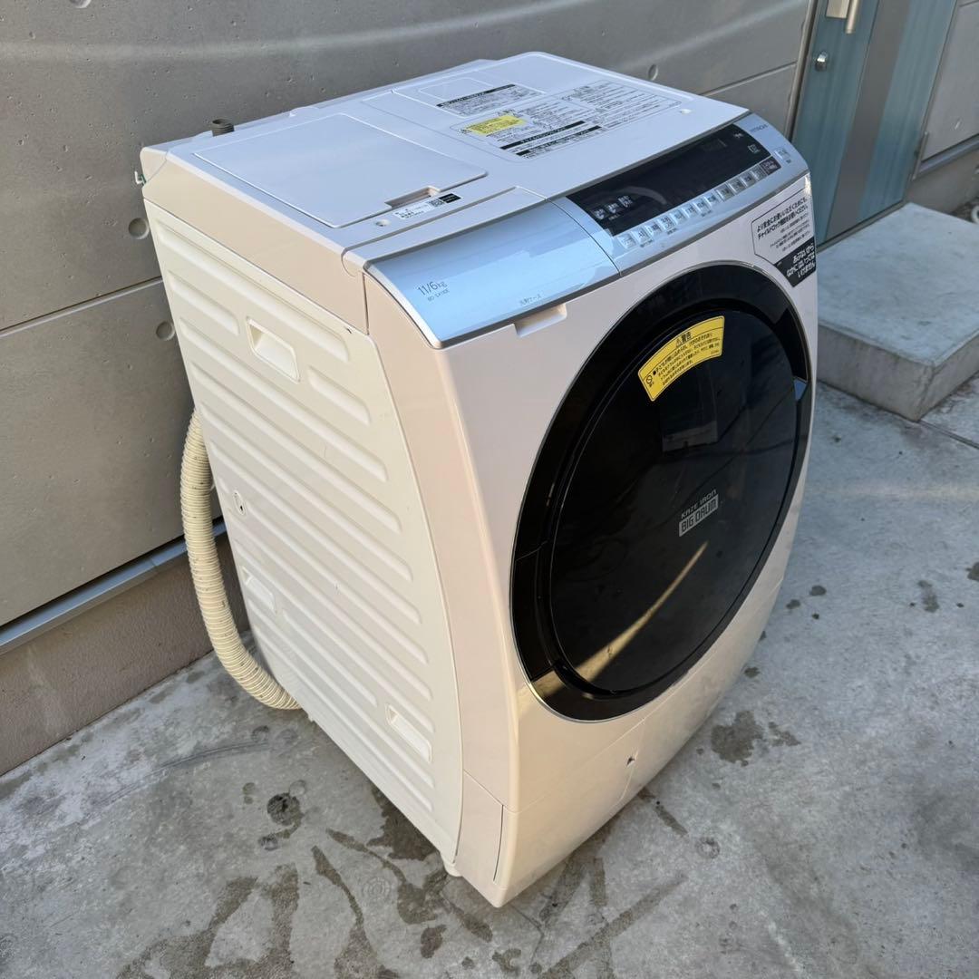 Z13★2019年製★日立　洗剤自動投入　ドラム式洗濯機　11KG 熱乾燥　大型