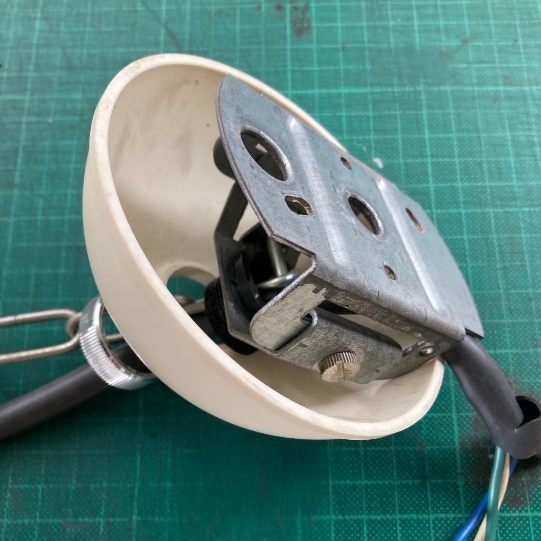 ナショナル 銀色 アルミシェードのペンダントライト チェーン吊り HID照明