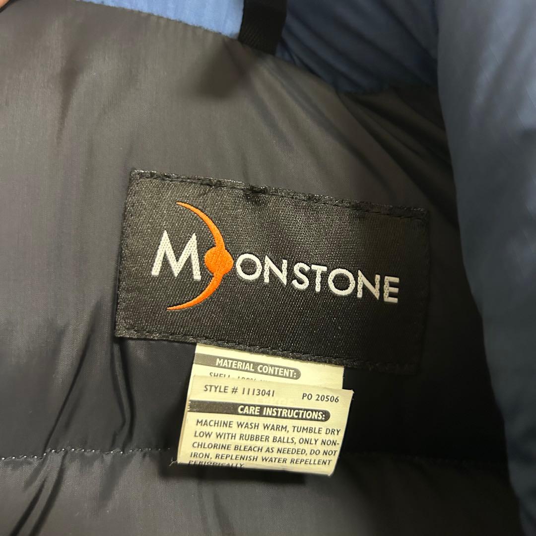 ヴィンテージ moon stone メンズ ダウンベスト