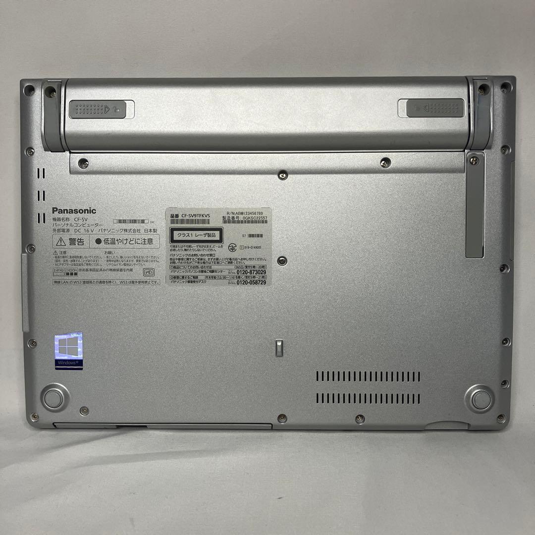 準美品 レッツノート SV9 i7 16GB SSD 512G DVD オフィス