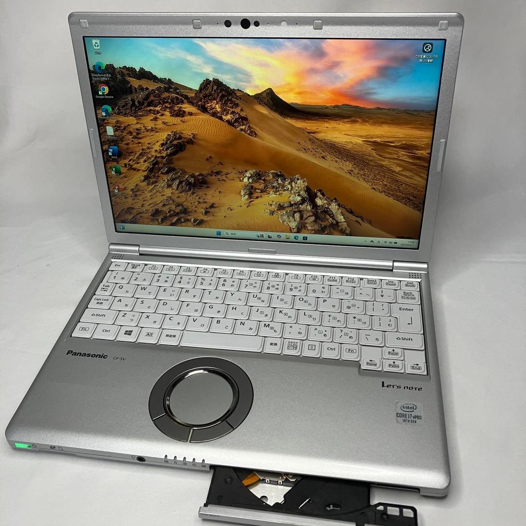 準美品 レッツノート SV9 i7 16GB SSD 512G DVD オフィス