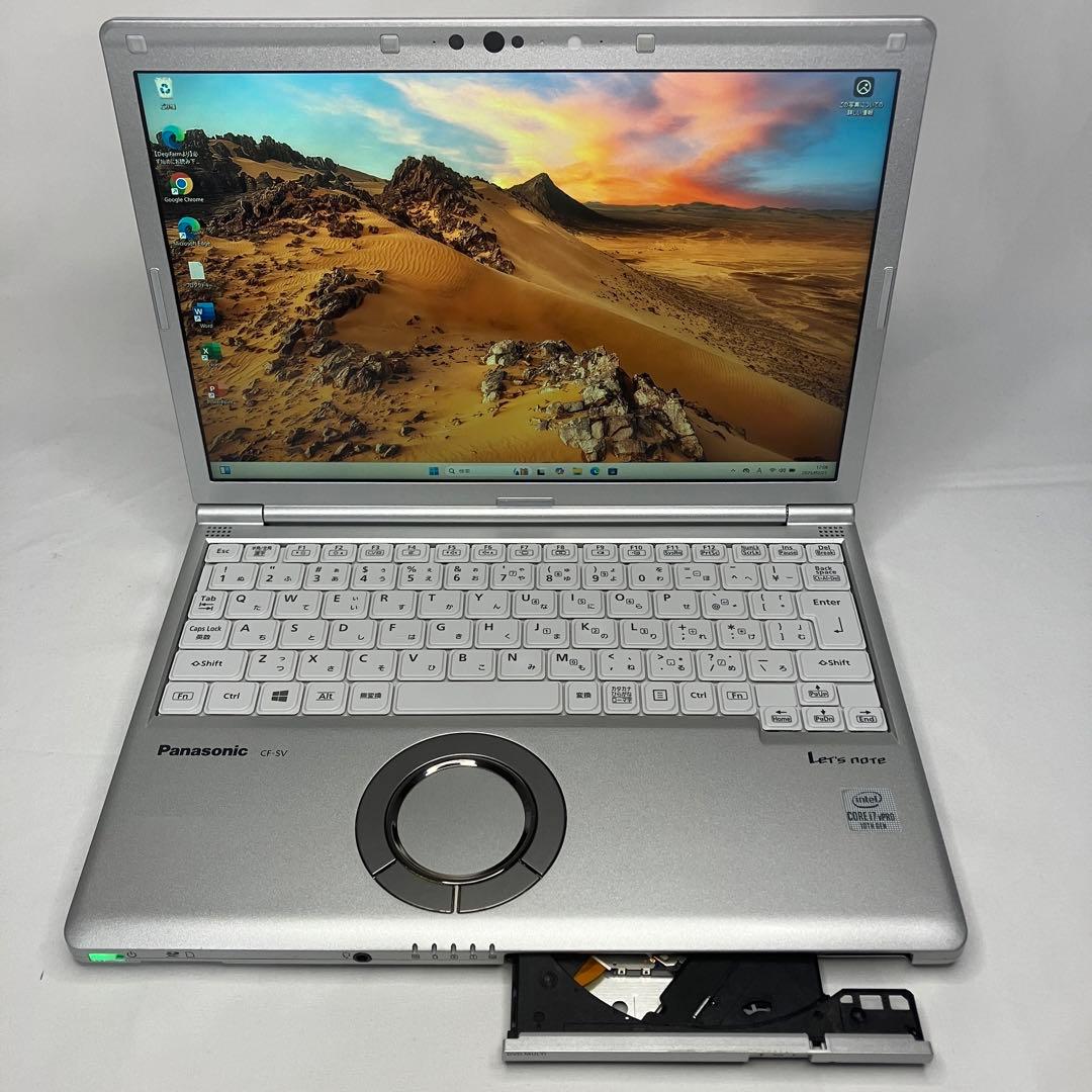 準美品 レッツノート SV9 i7 16GB SSD 512G DVD オフィス