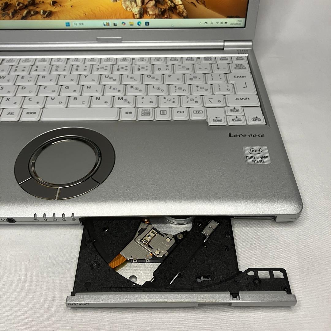 準美品 レッツノート SV9 i7 16GB SSD 512G DVD オフィス