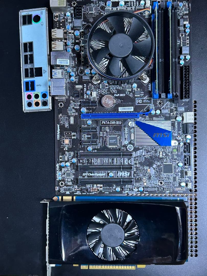 MSI P67A-S40(B3) マザーボード　CPU GPU