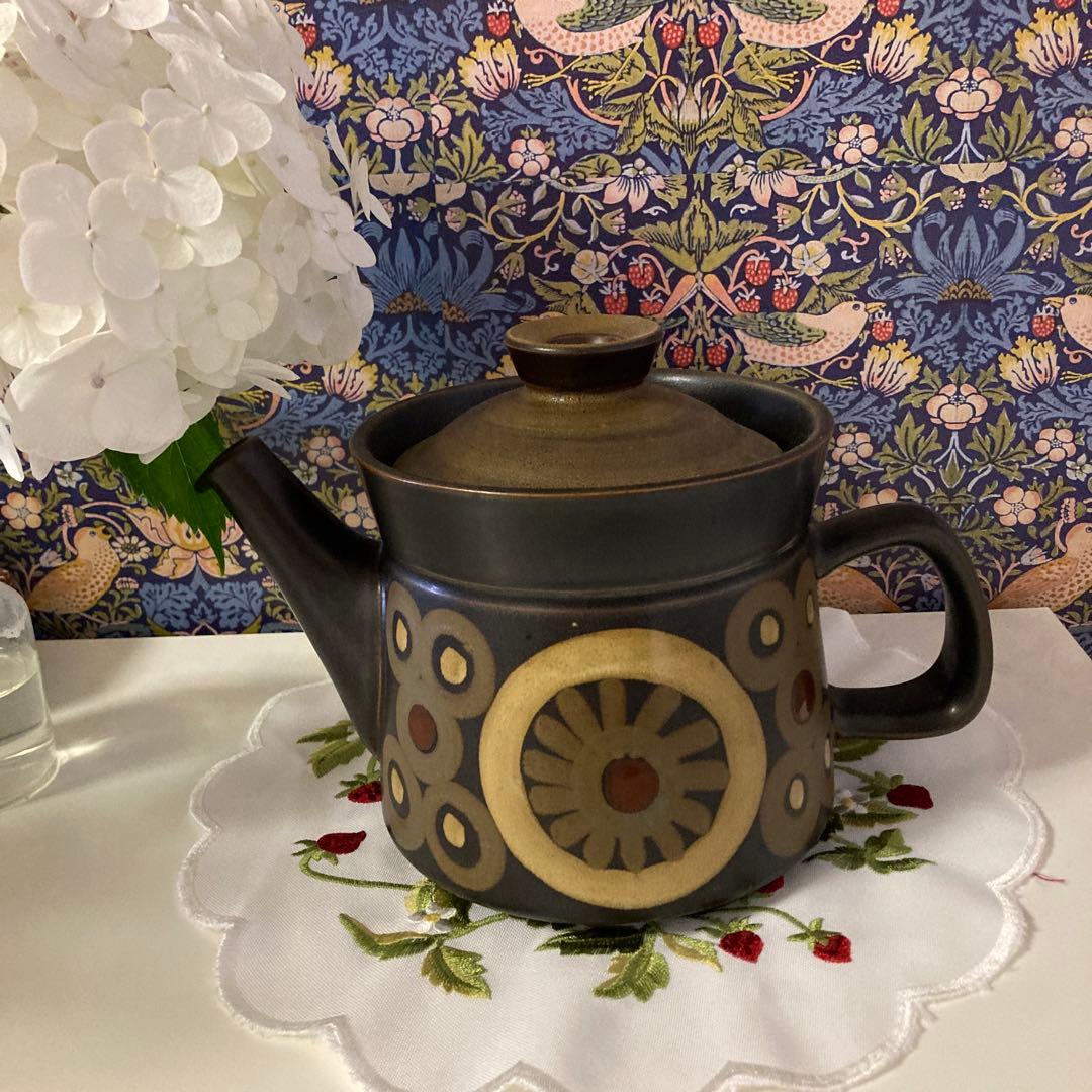 デンビーアラベスクシリーズ☆イギリスヴィンテージポット