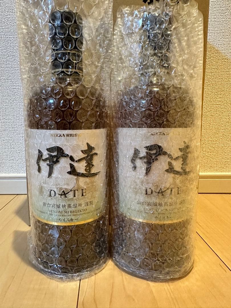 ニッカ　ウイスキー　伊達 2本セット