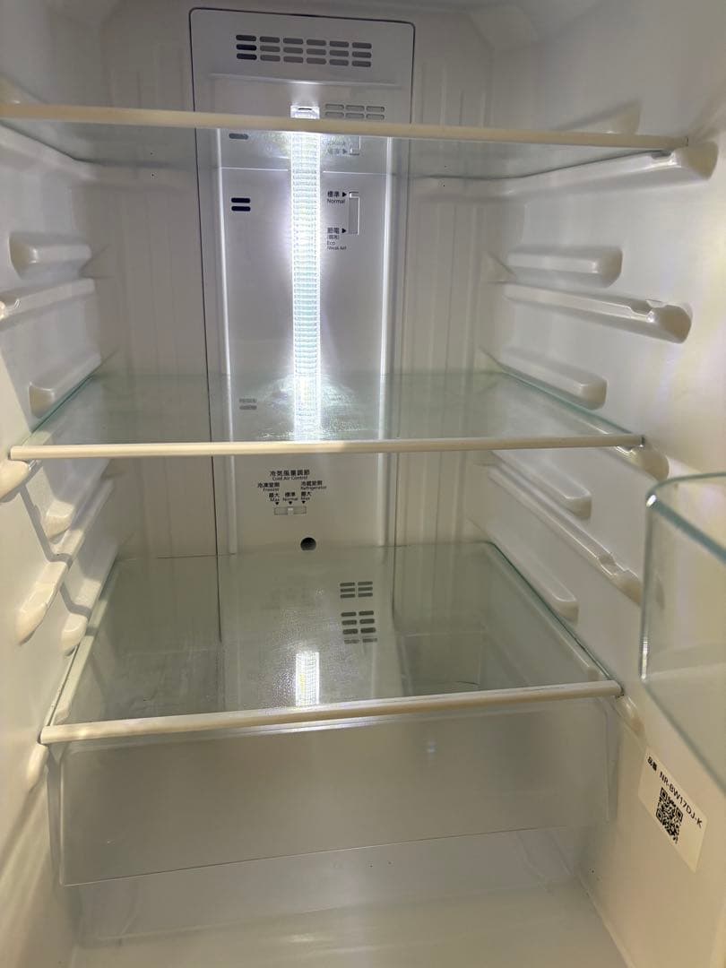 Panasonic 下冷凍式冷蔵庫 黒