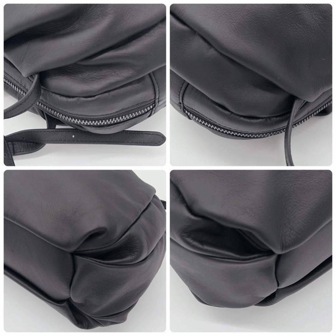 新品未使用 ear PAPILLONNER コロンボストンバッグ ブラック 牛革