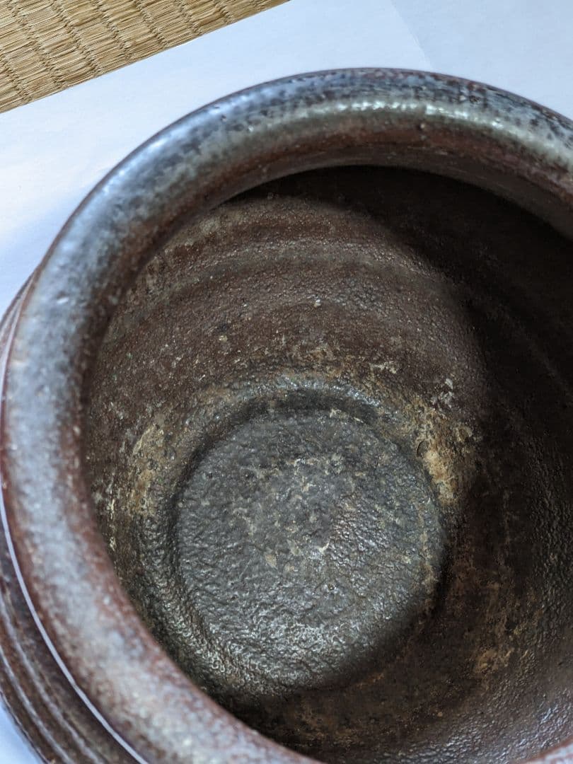 ♦江戸時代 香炉 建水 梅花皮 茶道具 アンティーク骨董品 コレクション