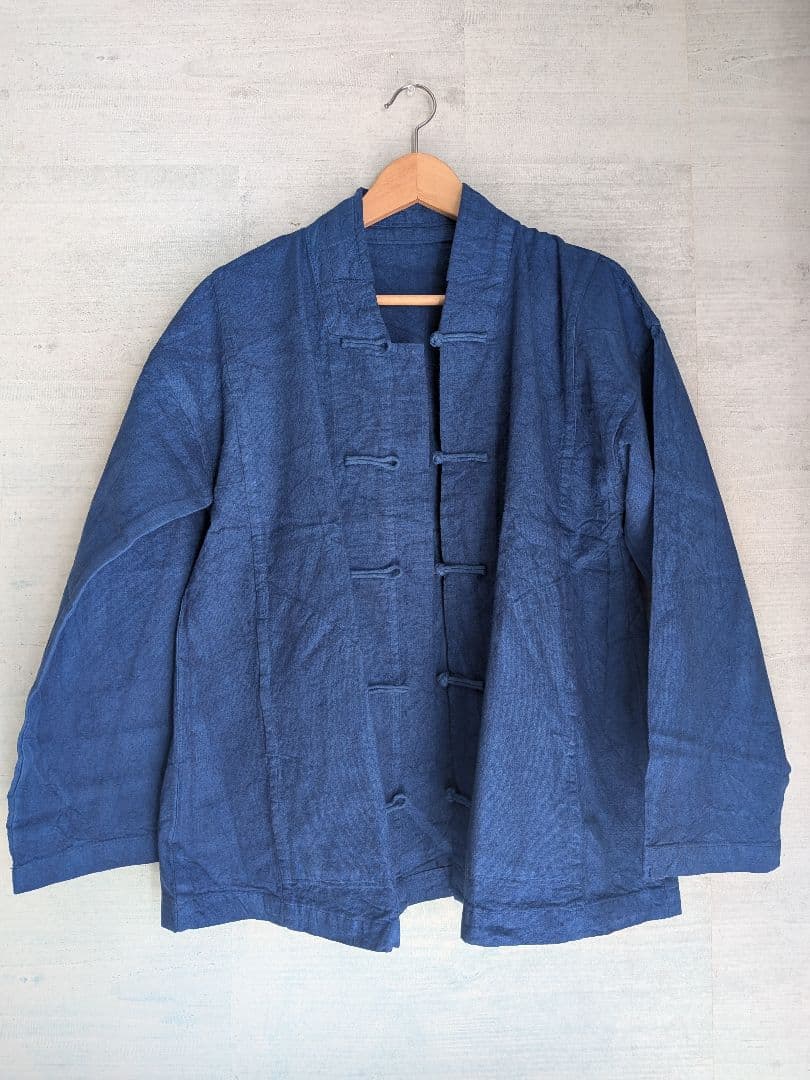 ヂェン先生の日常着　厚手シャツジャケット　新品未使用