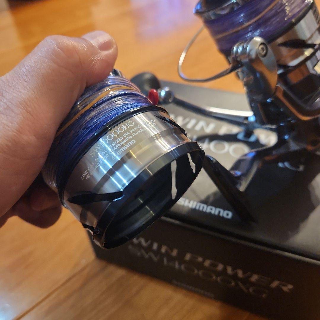 シマノ ツインパワーSW 14000XG 10000HGスプール+リーダーセット