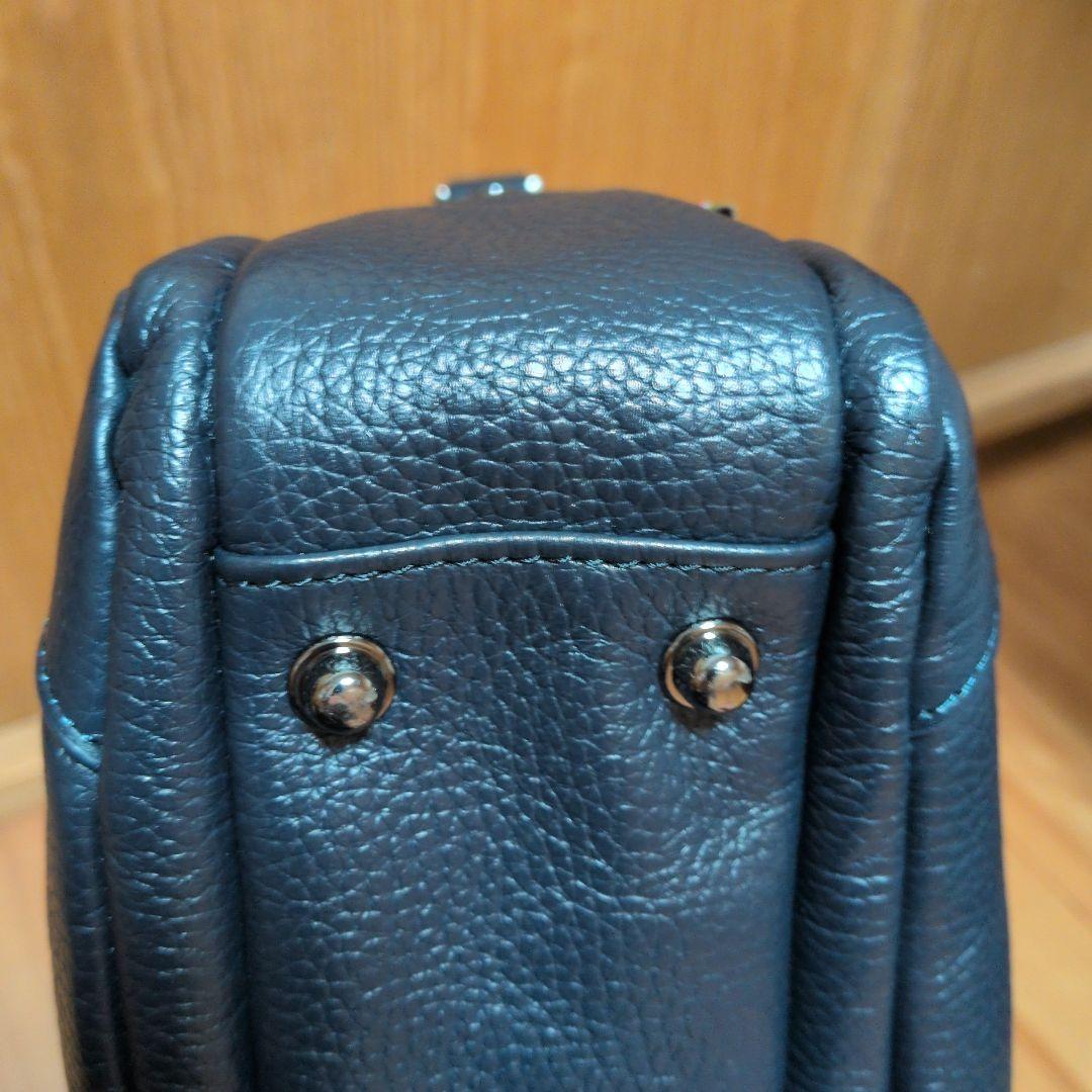 【お値下げ不可】オロビアンコ　ビジネスバッグ　ダークネイビー【未使用に近い】