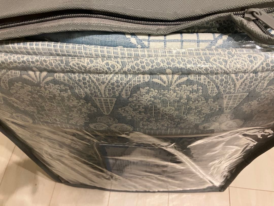 スワトウ刺しゅう協会認定 ジャガード織ラグ 190×240【新品】