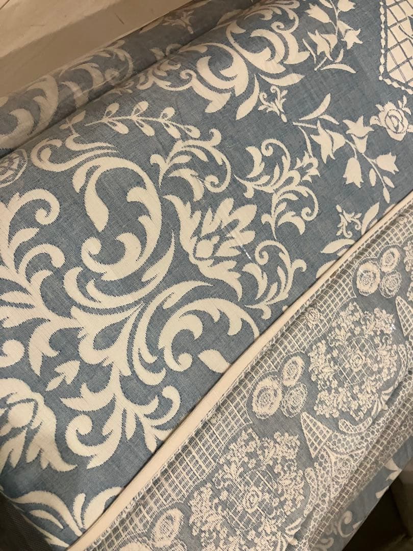 スワトウ刺しゅう協会認定 ジャガード織ラグ 190×240【新品】