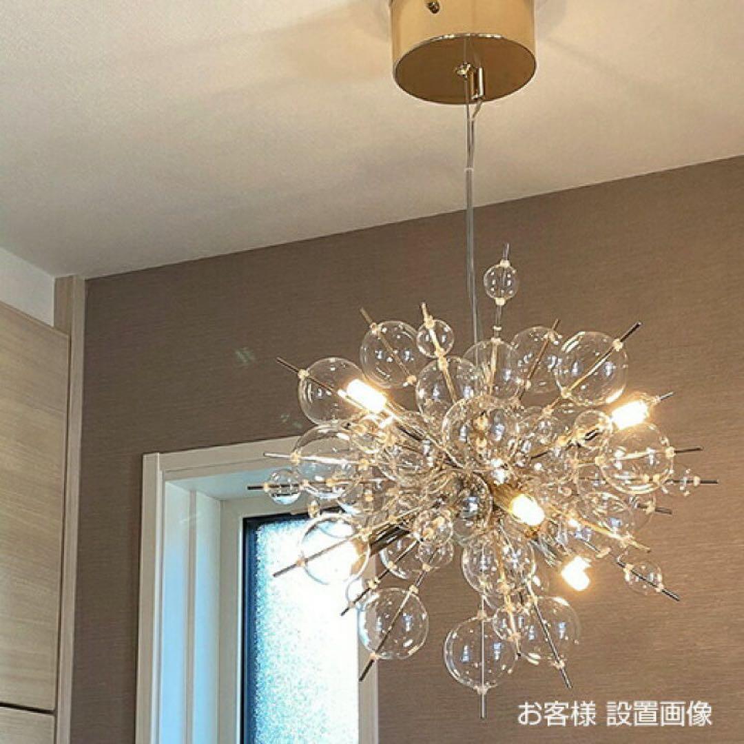 バブルデザイン ペンダントライト LED対応