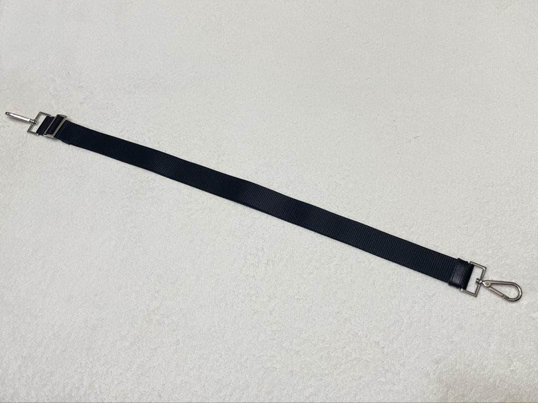 PRADA ブラック ナイロン ショルダーストラップ
