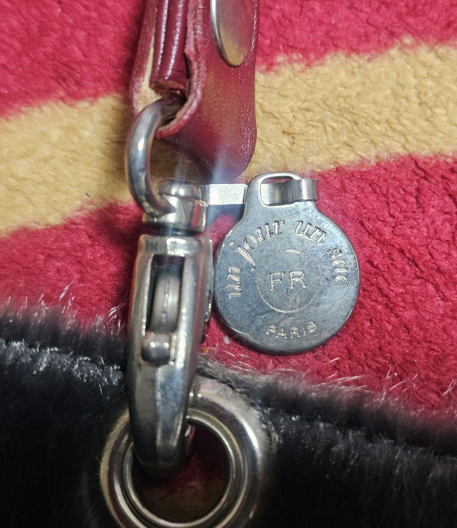 un jour un sac グレー トートバッグ