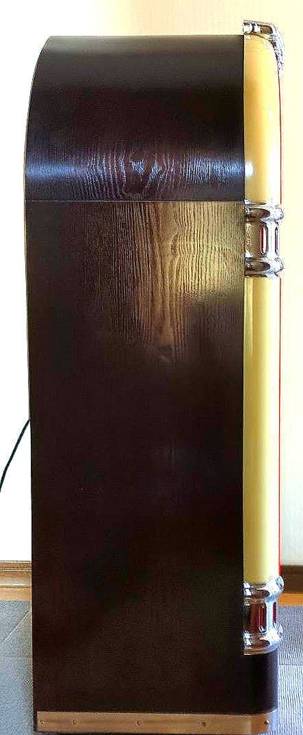 フルサイズジュークボックス型CDラジオ ネオン付 インテリア CD使用不能