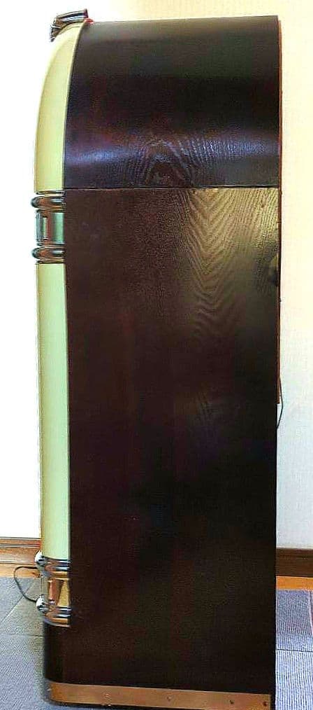 フルサイズジュークボックス型CDラジオ ネオン付 インテリア CD使用不能