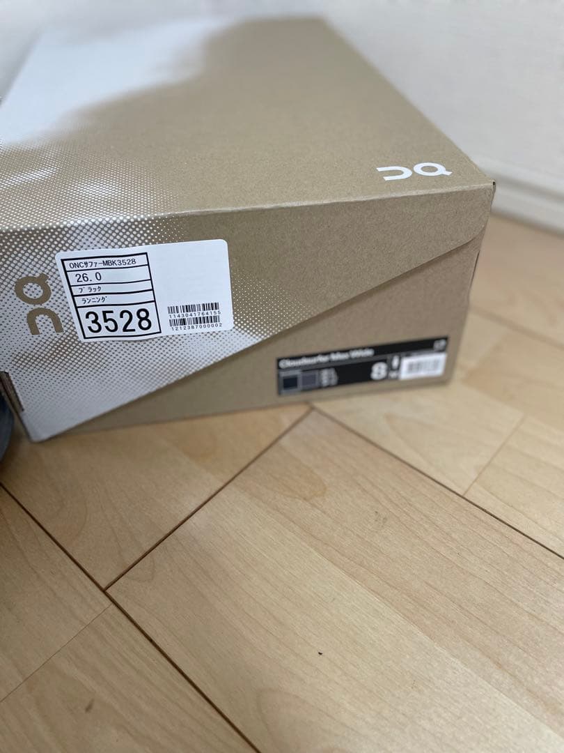 【ほぼ新品】On Cloudsurfer MAX Wide メンズ　26.0cm