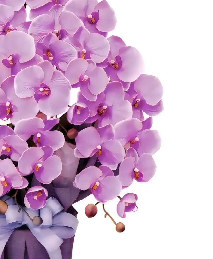 光触媒　人工観葉植物　ウォールグリーン　フェイクグリーン　エレガント胡蝶蘭L