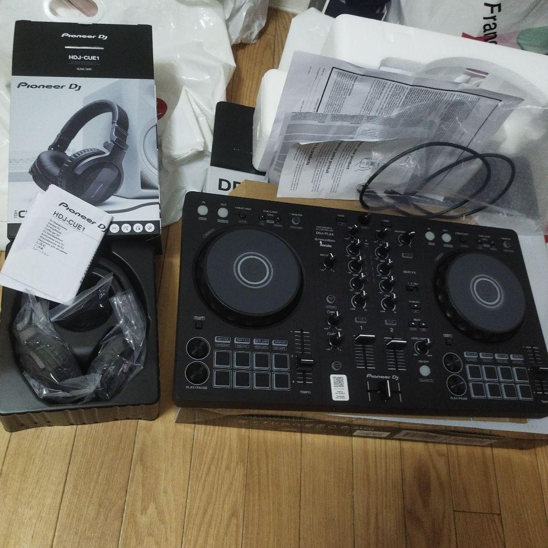 DJ機材 Pioneer ddj-flx4 & DJ HDJ CUE1