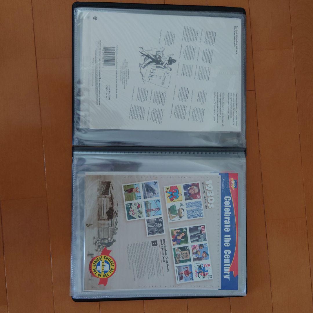 Celebrate the Century 切手シート
10完ファイルブック付き