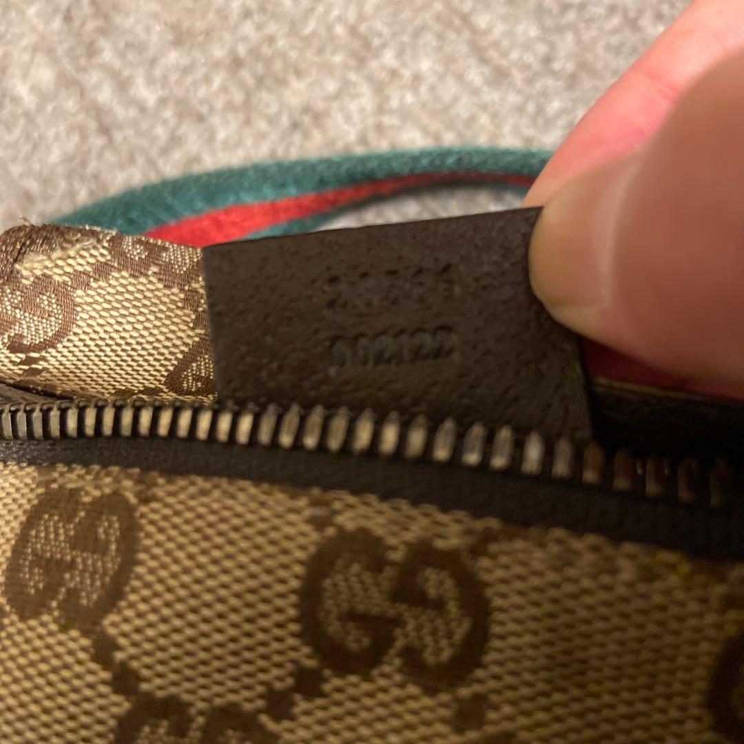 最終特セールGucci ボディバッグ ウエストポーチ　キャンバス　鞄　2way