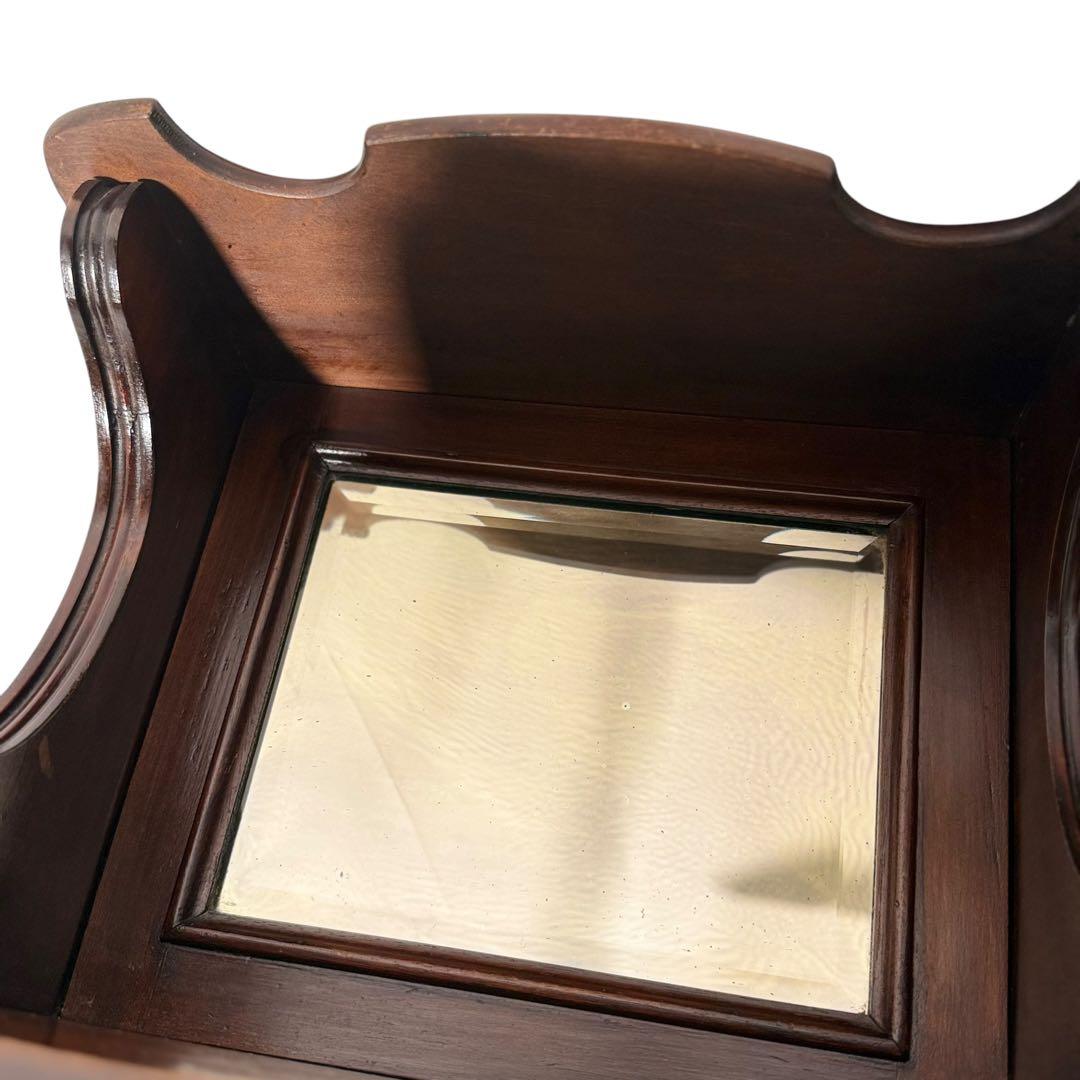 HR618 【アンティーク】英国　家具 コールボックス　ビクトリアンスタイル