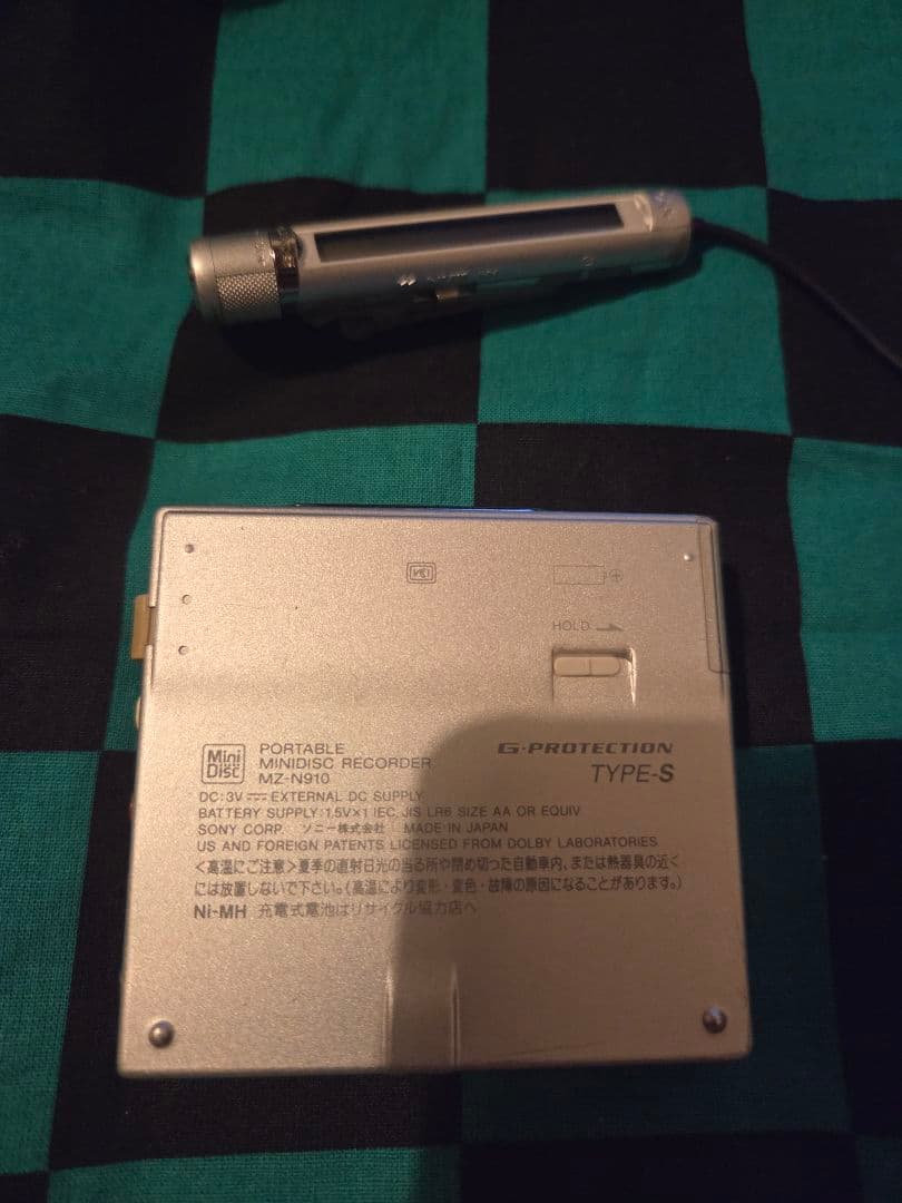MZ-N910 動作未確認 SONY MDウォークマン
