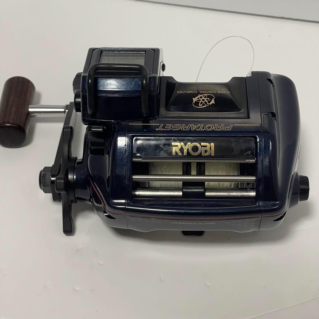 美品 RYOBI リョービ 電動リール セラテック AD電動80 プロターゲット