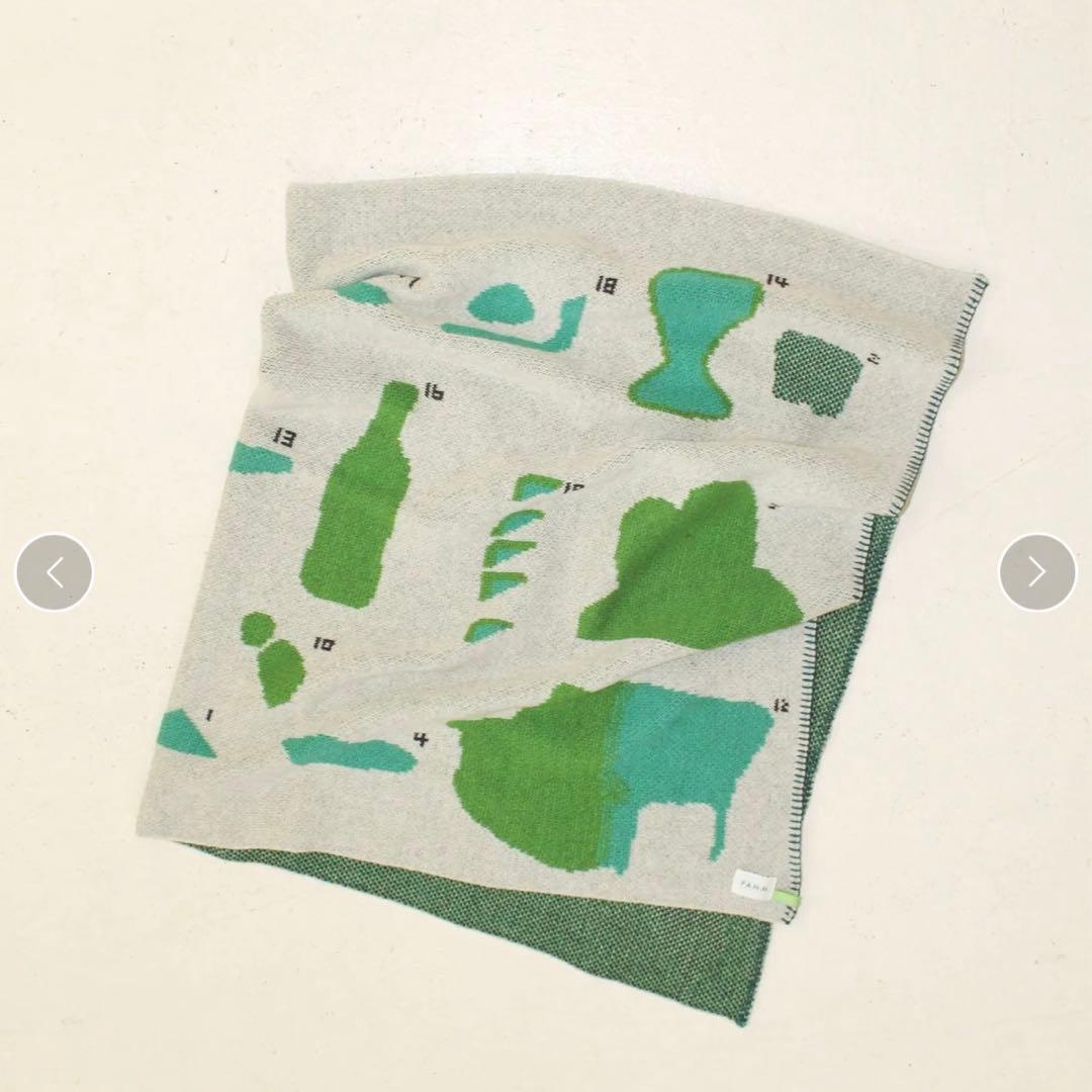 N*A様 PAMM 生活模様のニットブランケット