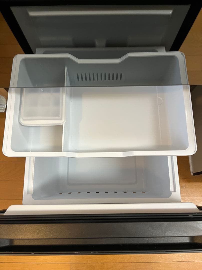 Hisense 冷蔵庫 ブラック 上下二段式